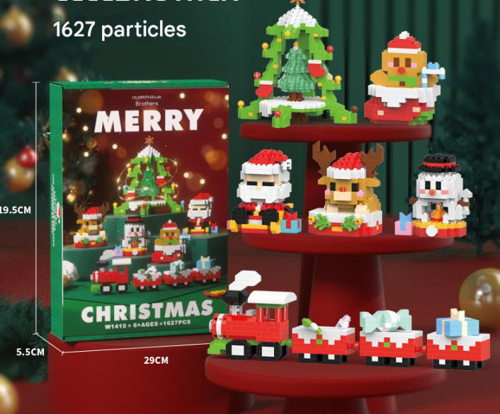 Christmas Themed Lego Blocks